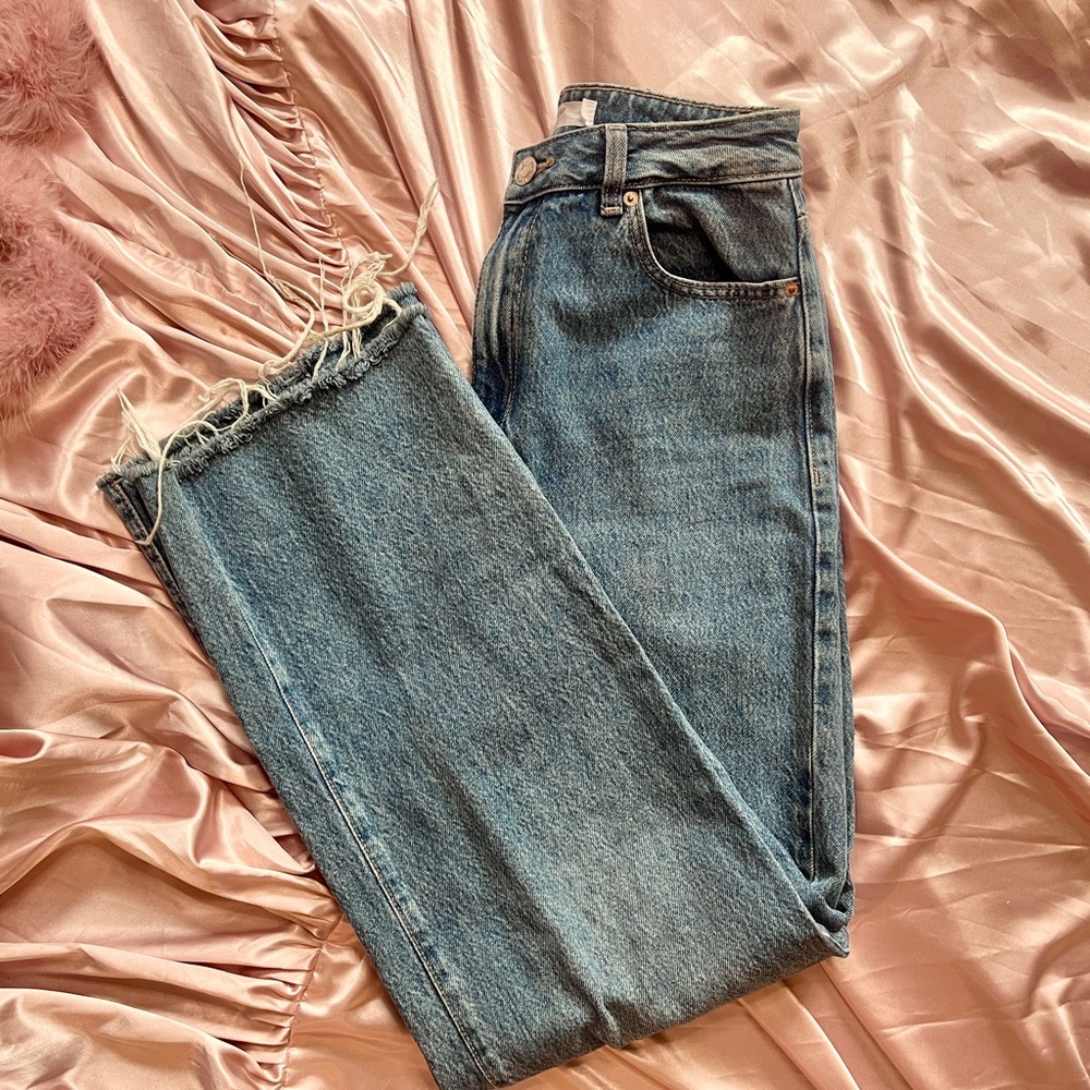 Garage High Waisted Wide Leg Jeans size 5/27